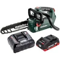 Metabo 601595850 Motosega a batteria MS 18 LTX BL 25 - senza batteria - senza caricabatterie