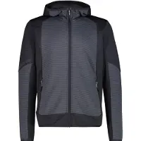 CMP Jacket with Fix Hood Giacca in pile Uomo (54, blu)
