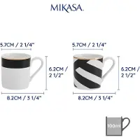 MIKASA Tazza Luxe Deco 380ml 4 Unità