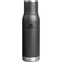 Stanley The Adventure To-Go Bottle 2.0 25oz, Black 10-10818-0055 borraccia termica con tappo versatore e tazza, 750 ml