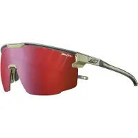 Julbo - Occhiali da sole - Ultimate Gris Foncé/Vert Army Reactiv 0-3 High Contrast - Kaki