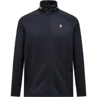 Peak Performance Rider Essentials Zip Jacket Giacca in pile Uomo (S, nero)
