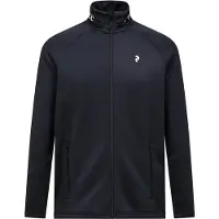 Peak Performance Rider Essentials Zip Jacket Giacca in pile Uomo (M, nero)