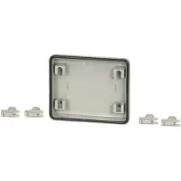 Eaton PowerWare Flangia Eaton FL FL2-X (L x P x A) 23 x 187,5 x 116 mm Grigio Adatto per la serie CI, per dimensioni della custodia 187,5 mm (86052)