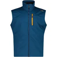 CMP Light Softshell Vest Gilet softshell Uomo (58, blu)