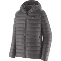 Patagonia Down Sweater Hoody Giacca in piumino Uomo (S, grigio)
