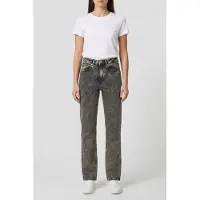 Karl Lagerfeld Straight W/ Slit Acid Dark Grey Taglia: W27L30 | Jeans straight fit Outlet | Donna | Grigio