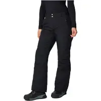 Columbia - Pantalone da sci impermeabile e caldo - Shafer Canyon II Insulated Pant Black per Donne in Poliestere Riciclato - Taglia M - Nero