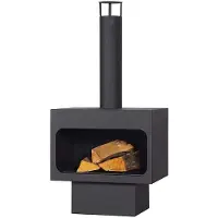 Markone Caminetto da giardino 201-2 (laccato): 56 x 40 x 115 cm