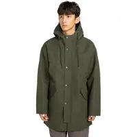Element - Parka in materiale riciclato - Fishtail Parka Forest Night per Uomo in Poliestere Riciclato - Taglia L - Kaki