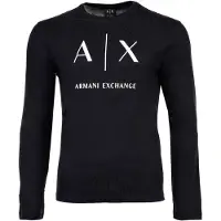 Armani Exchange Maglietta navy / bianco
