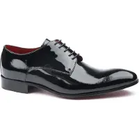 Giorgio Armani scarpa in vernice nera Nero taglia