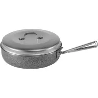 Trangia Gourmet Non-Stick Frying Pan Padella (20 cm, grigio/nero)
