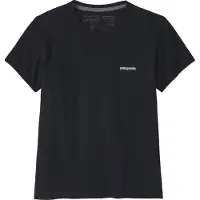 Patagonia Women's P-6 Logo Responsibili-Tee T-shirt Donna (M, nero)
