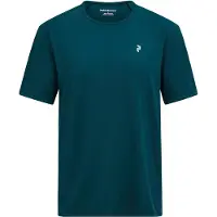 Peak Performance Wool Blend S/S Tee Maglia funzionale Uomo (L, blu)