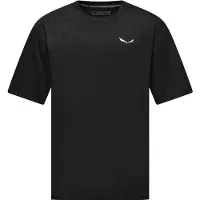 Salewa Eagle Loose T-Shirt Maglia funzionale Uomo (48, nero)