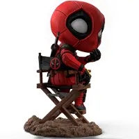 Iron Studios &amp; Mini Codeadpool Mini Figura Wolverine Deadpool Marvel 13 Cm