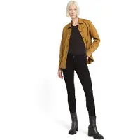 G-Star Lynn Mid Skinny Pitch Black Taglia: W29L34 | Pantaloni skinny Outlet | Donna | Nero