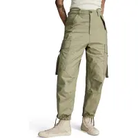 G-Star Cargo Cropped Drawcord Pant Ensis Green Taglia: W24 | Pantaloni cargo Outlet | Donna | Verde