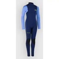 iON Muta In Neoprene Con Maniche Lunghe E Zip Sulla Schiena Per Ragazzi Capture 4/3 Mm