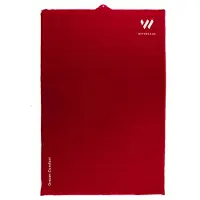 Witeblaze Materasso gonfiabile matrimoniale DREAM COMFORT, auto-gonfiante, colore nero e rosso