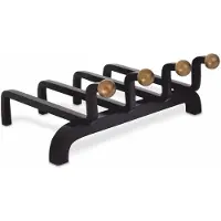 Casa Padrino : Accessori per camini - Portacenere nero / in ottone vintage