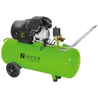 Zipper Compressore Compressore aria compressa 8 bar incl. accessori ZI-COM100-2V5