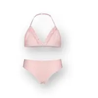 Vingino Girls Zolie Bikini Shimmer Pink Taglia: 8 | Costumi da Bagno Outlet | Unisex | Rosa