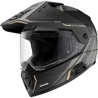 Sena Outlander Casco unisex nero, taglia S