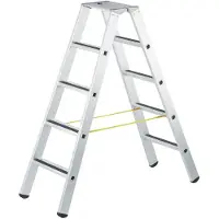 Zarges Leichtmetall-Stufen-Stehleiter R13step B (2x3 Stufen beidseitig begehbar)
