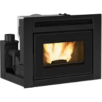 Extraflame Inserto A Pellet Comfort Idro L80 19,0 Kw (Conto Termico) - misure cm.82,1x60,8x64,8h. - peso Kg.220