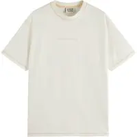 Scotch & Soda Logo Front Chest T-shirt White Traditional Taglia: L | Magliette basic Outlet | Uomo | Bianco