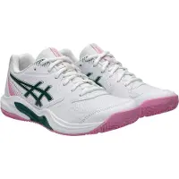 Asics per donna. 1042A318 Scarpe GEL-Dedicate 9 Padel bianco (38), Basso, Stringhe, Casual, Sportivo, Tennis / Paddle tennis, Mesh
