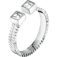 Morellato Anello Aperto In Acciaio Con Cristalli Gioia Savy3901 Circuito 58 Mm — Anello
