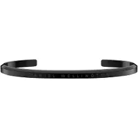 Daniel Wellington Classic Bracciale Nero 18,5 cm — Bracciale