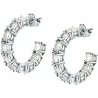 Morellato Orecchini Cerchio Argento Zirconi Tesori Saiw119 — Orecchini