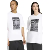 Adidas Unisex Originals Hot Shot Graphic Tee White Taglia: XS | Maglie Sportivi Outlet | Unisex | Bianco