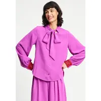 Pom Amsterdam Blouse - Bow Frosting Pink Taglia: 42 | Maglie a manica lunga Outlet | Donna | Rosa