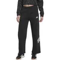 Adidas Sportswear Future Icons Wide Leg Open Hem Pant Black Taglia: 128 | Pantaloni Outlet | Unisex | Nero