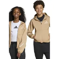 Adidas Unisex Sportswear Z.n.e. Full Zip Hoodie Warm Sandstone Taglia: 152 | Giacche Outlet | Unisex | Marrone
