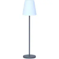Newgarden Lampada da terra Lola Slim 120 a energia solare, antracite