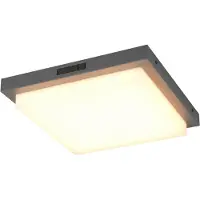 TRIO Lighting Applique da esterni LED Bermejo, angolare, sensore, CCT, antracite
