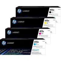 HP Toner 415X (W2030/31/32/33X) - 4 colori Alta capacità Multipack