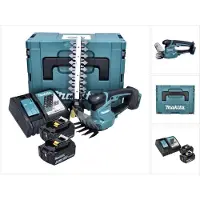 Makita DUM 111 RMXJ cesoie per erba a batteria cesoie per arbusti 18 V + 2x batteria ricaricabile 4,0 Ah + caricatore + Makpac