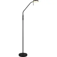 TRIO Leuchten Lampada da terra ricaricabile a LED Moreno, nero opaco, CCT, dimmerabile