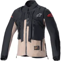 Alpinestars Giacca Techdura Black Falcon Brown, Taglia: XL