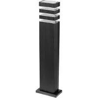 Eco-Light Palo luminoso da giardino 60 cm 1xGU10 IP44 alluminio nero Ecolight EC79421