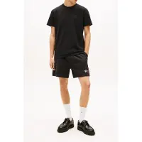 Tommy Hilfiger Tjm Regular Sflag Slub T-shirt Black Taglia: M | Magliette basic Outlet | Uomo | Nero