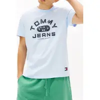 Tommy Hilfiger Tjm Regular Gym Ss Tee Sweet Blue Taglia: L | T-shirt stampate Outlet | Uomo | Blu