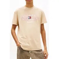 Tommy Hilfiger Tjm Regular La Waving T-shirt Gentle Gold Taglia: M | T-shirt stampate Outlet | Uomo | Giallo